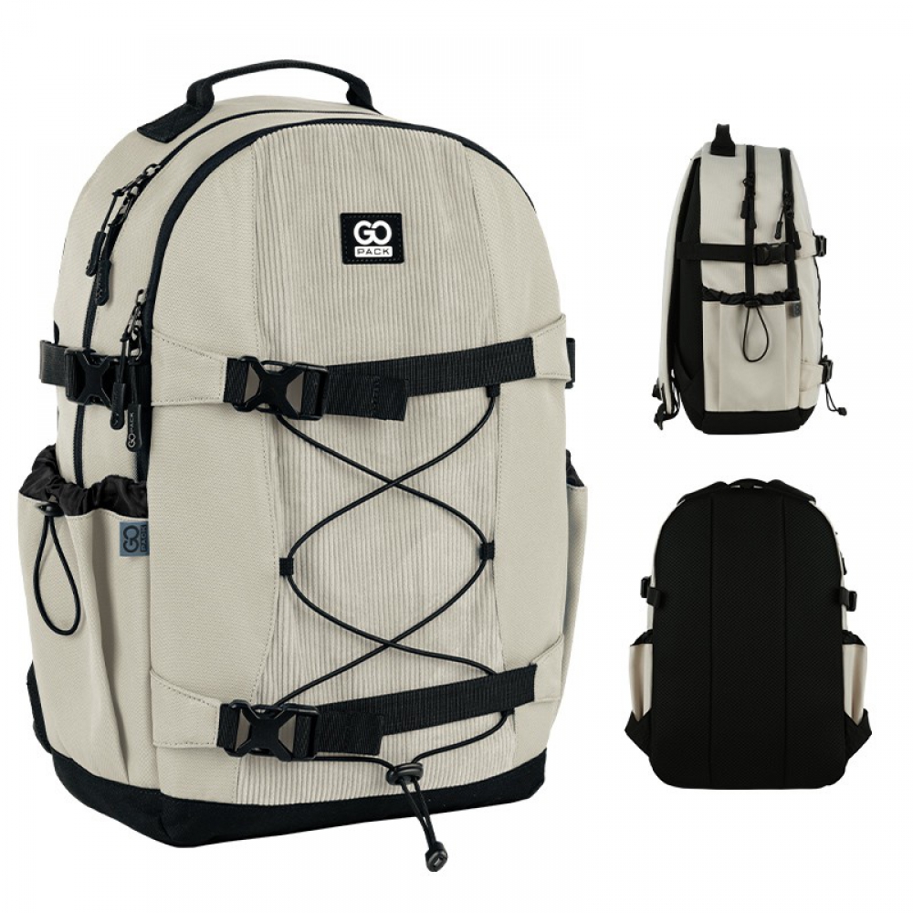 Рюкзак GoPack Education Teens 186 бежевий