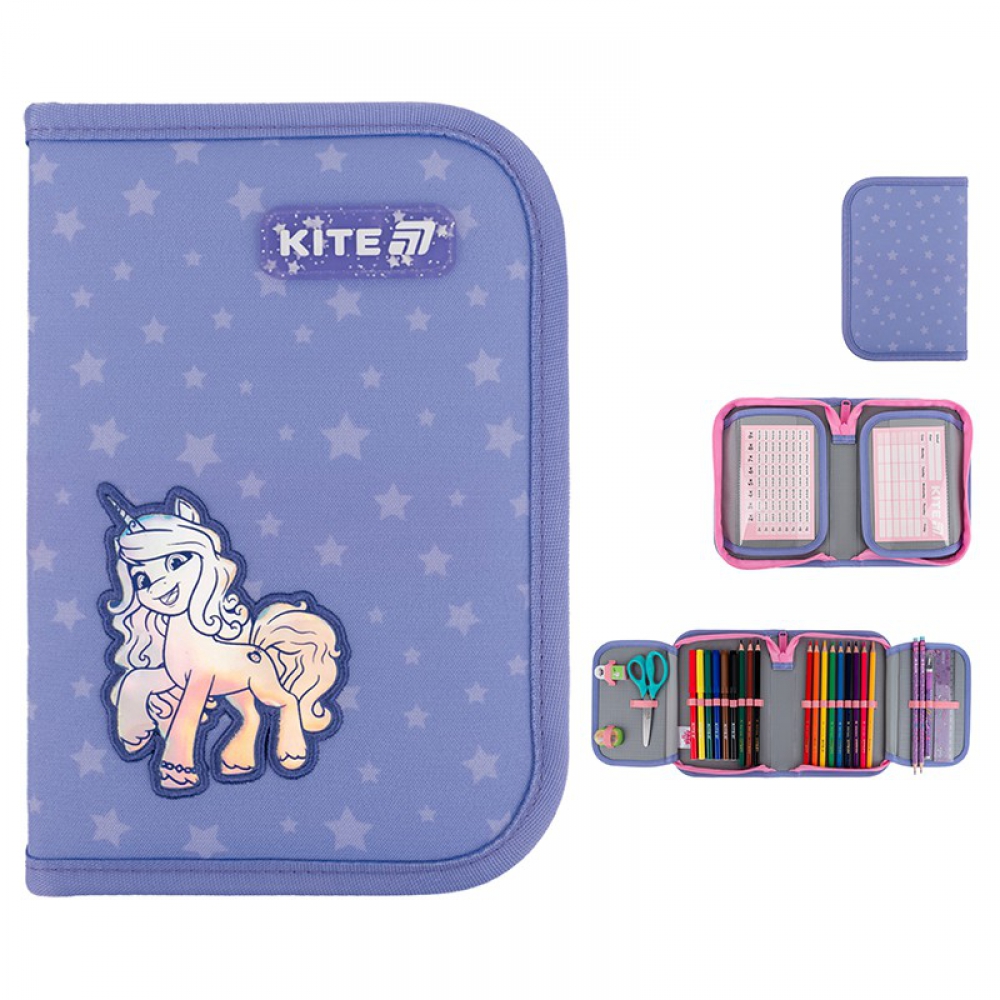 Пенал Kite 1 від., 2 відв., з наповненням 622H LP