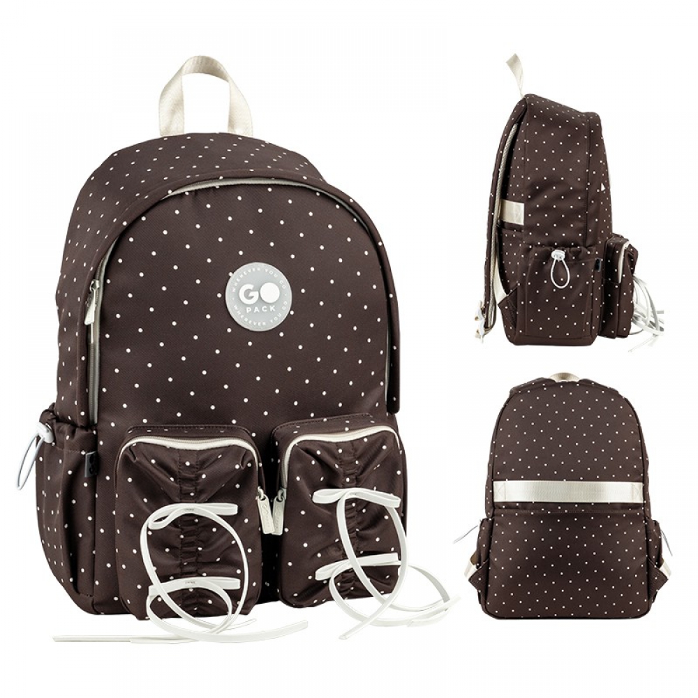 Рюкзак GoPack Education Teens 130L коричневий