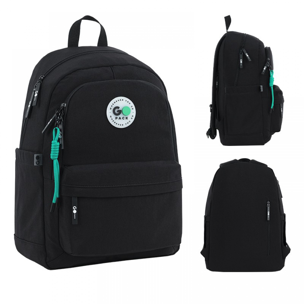 Рюкзак GoPack Education Teens 141L чорний