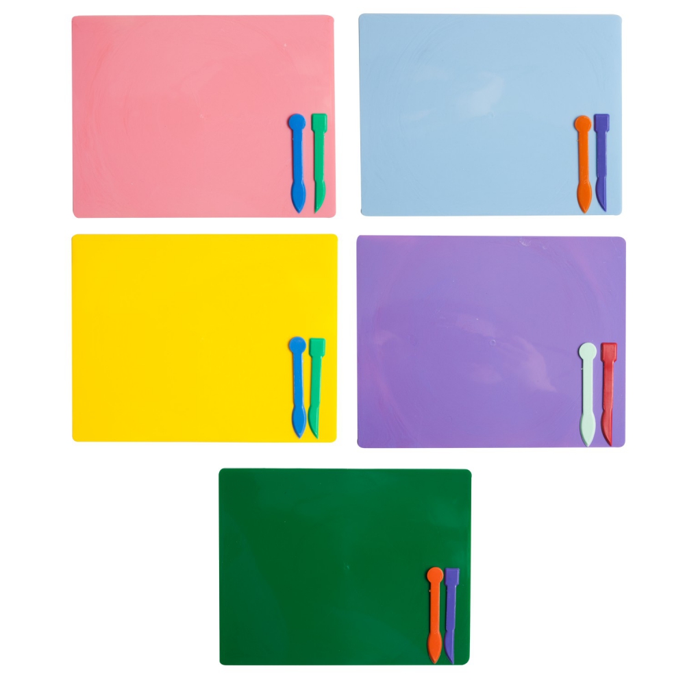 /Дощечка для пластиліну, 2 стека, асорті