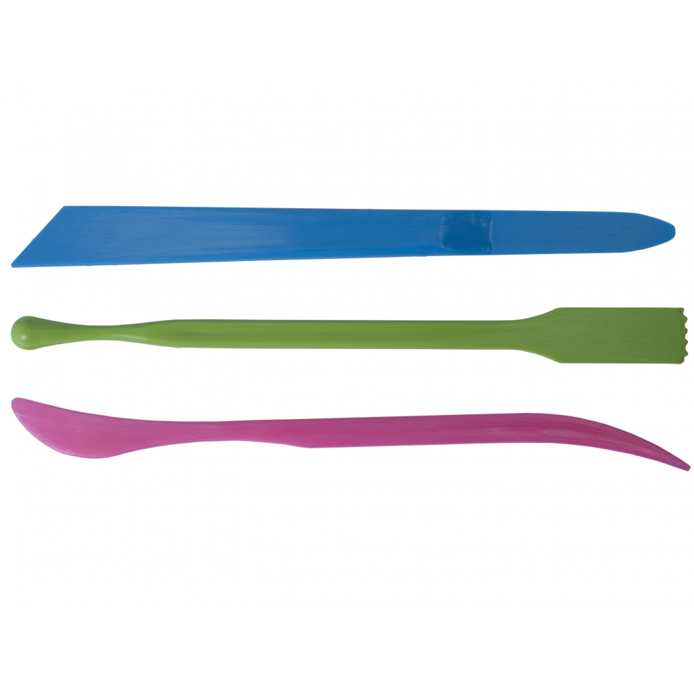 /Набір стеків для пластиліну, 3шт, асорті кольорів