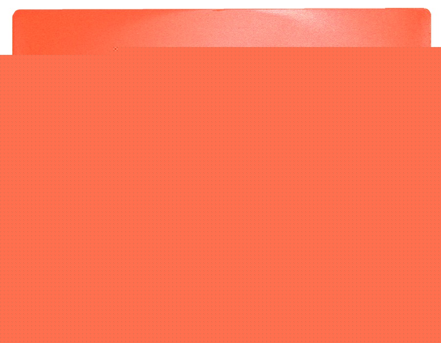 /Дощечка для пластиліна, 3 стека, кораловий