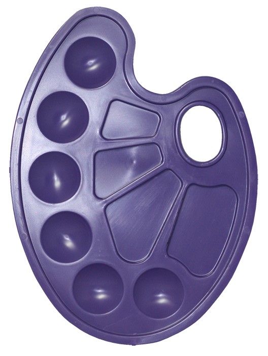 /Палітра для малювання, фіолетовий