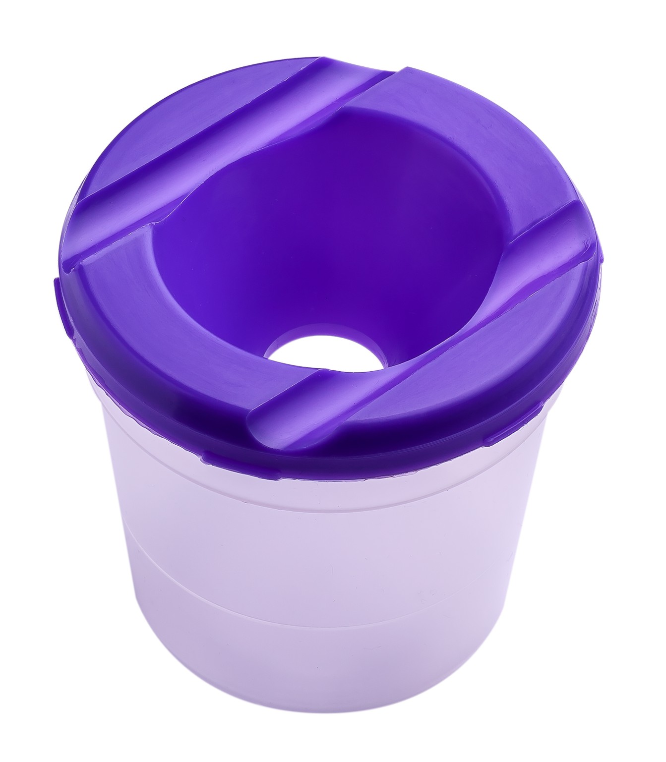 /Стакан -непроливайка, фіолетовий