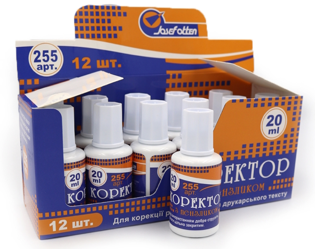 255 Коректор з пензликом 