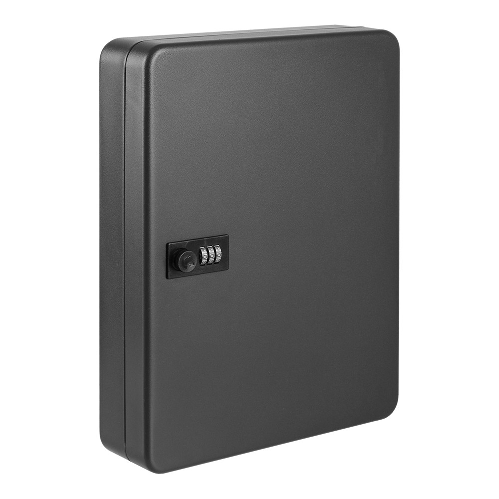 Бокс для ключів (60) (матовий), з брелоками, чорний