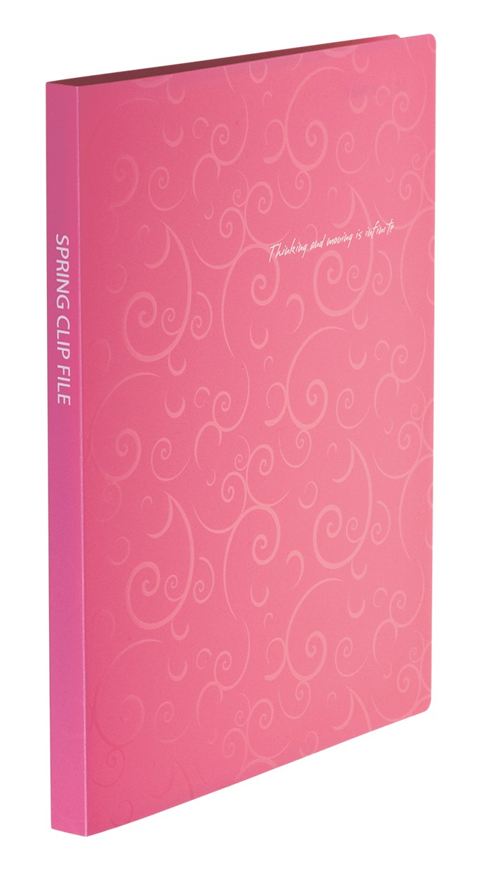 Папка A4 із швидкозшивачем, BAROCCO, рожевий