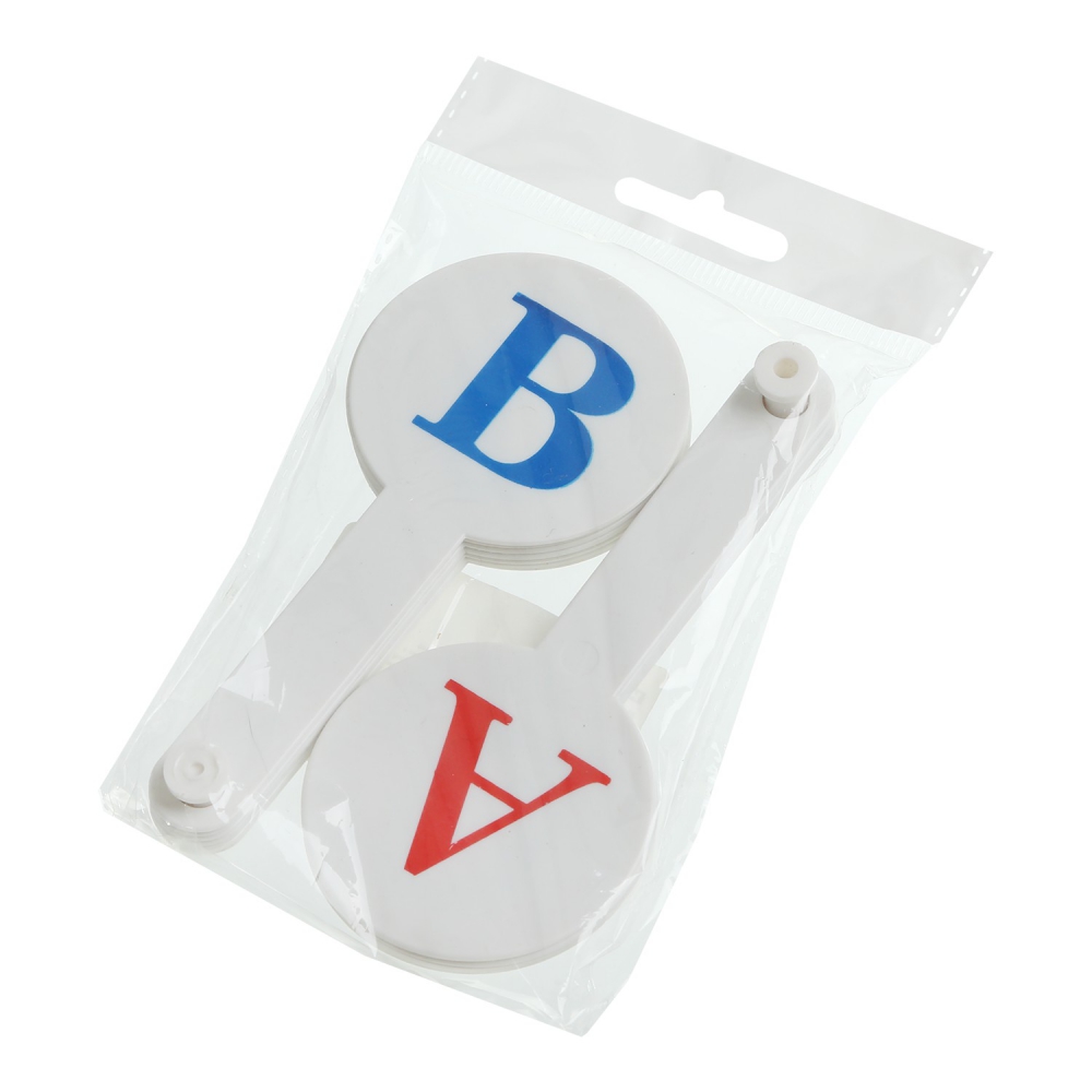 /Набір букв (віяло),  англійська абетка