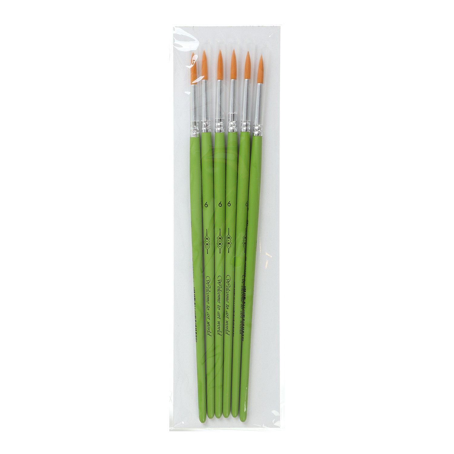 Пензель синтетика круглий 6, KIDS