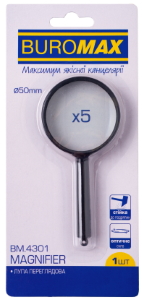 Лупа (d50 x 5), пластик BM.4301