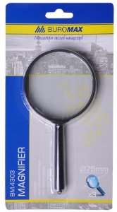 Лупа (d75 x 3),  пластик BM.4303