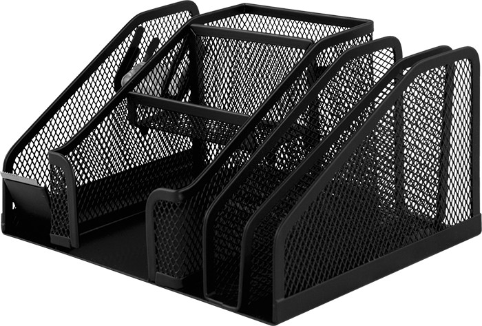 Прибор настільний 210x150x100мм, металевий, чорний