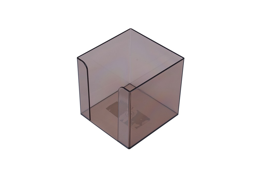 /Бокс для паперу 90х90х90мм, димчатий