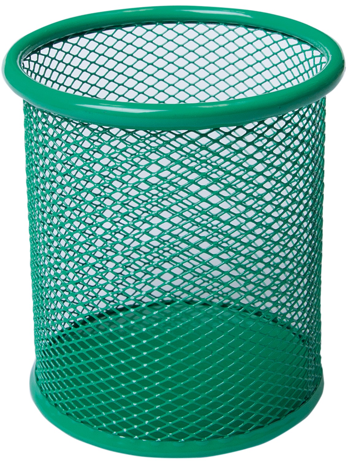 Підставка для ручок кругла 80х80х97мм, металева  зелений