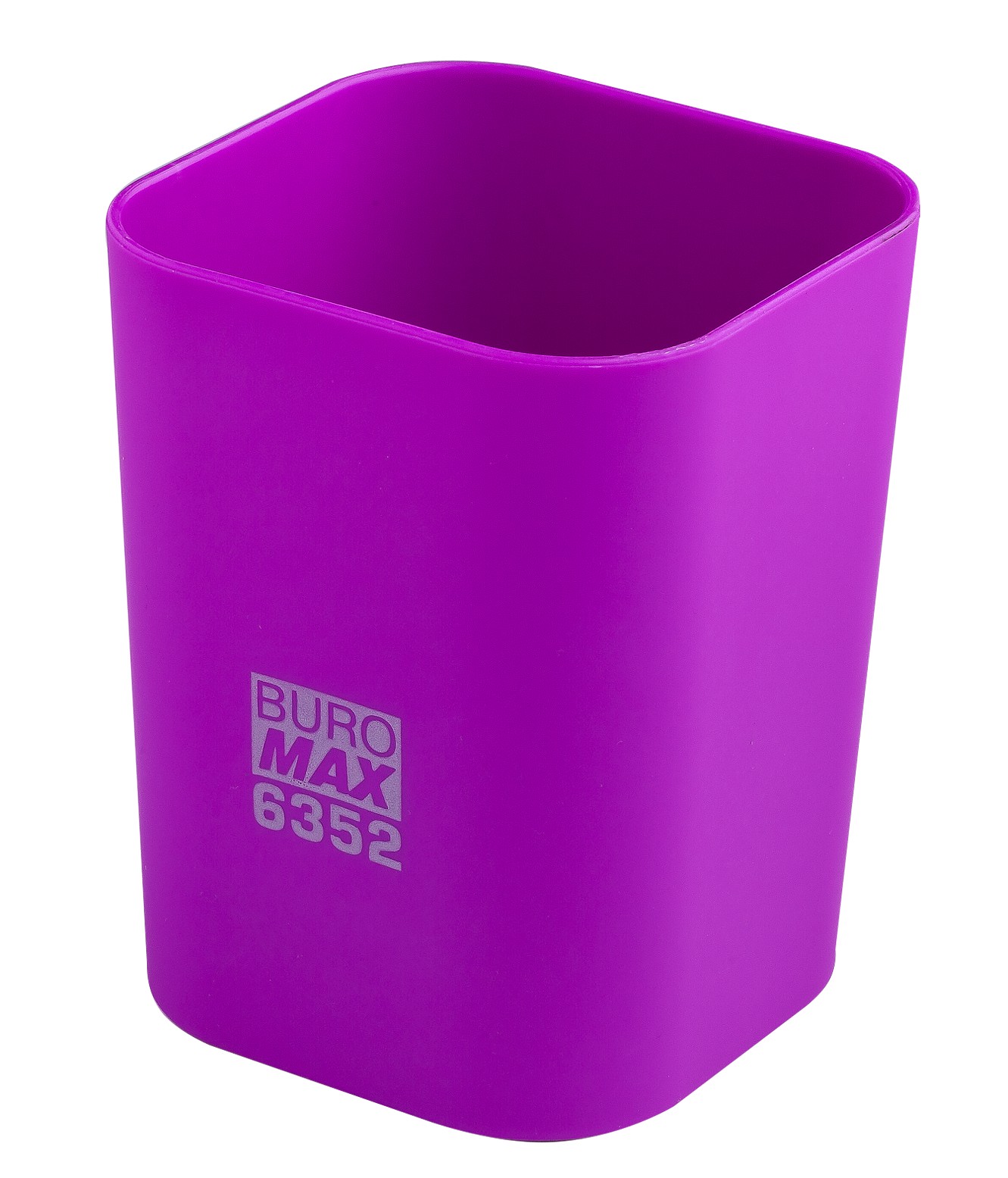 Стакан пласт. RUBBER TOUCH для канцелярських приладів, фіолетовий