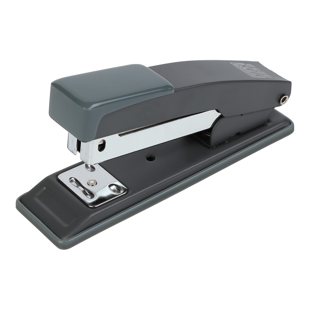 Степлер металевий до 20арк. (скоби №24, 26), JOBMAX, сірий