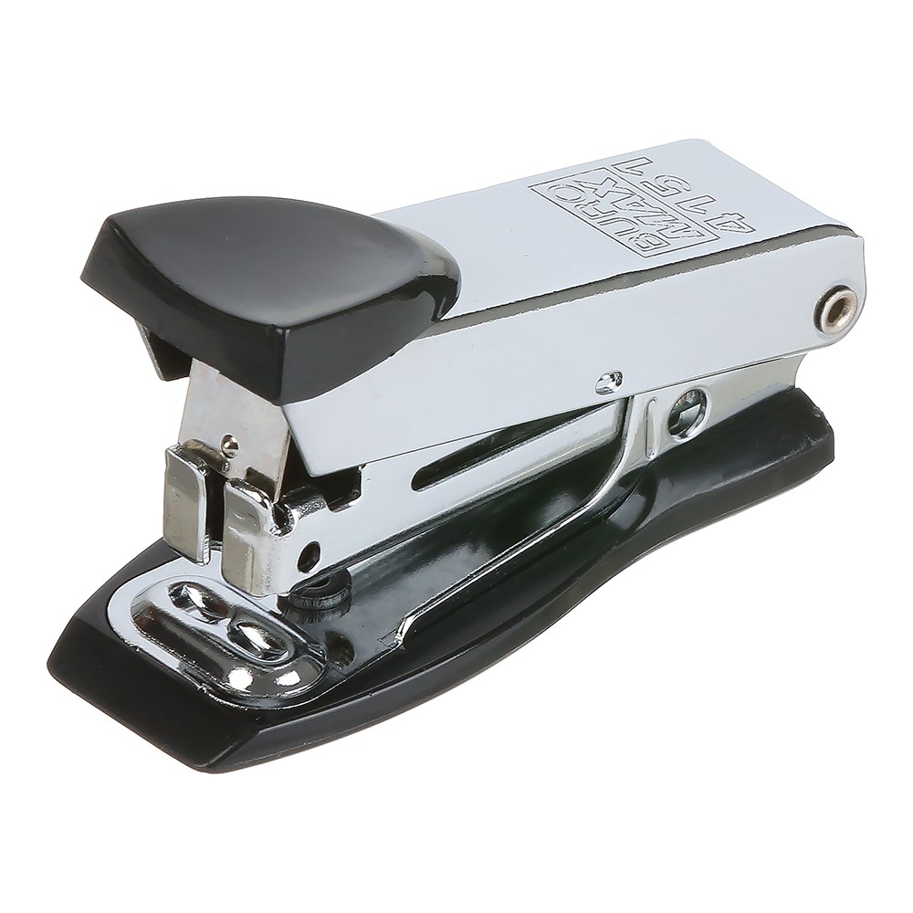 Степлер металевий Міні до 12арк., (скоби №10), чорний