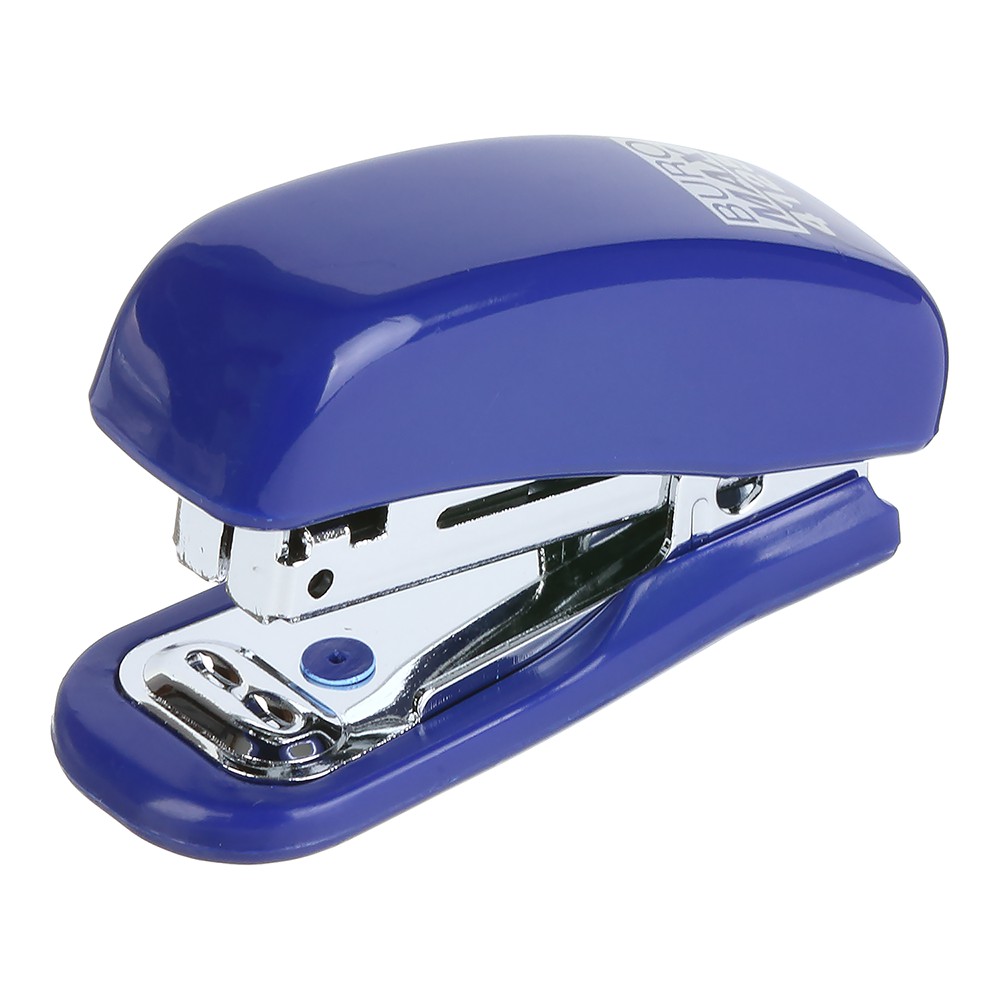 Степлер пластиковий Міні до 10арк. (скоби №10), синій