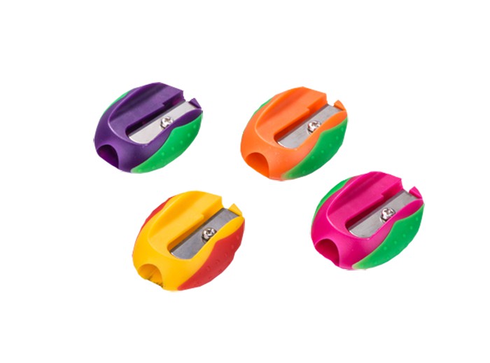 Чинка овальна, банка, ассорті