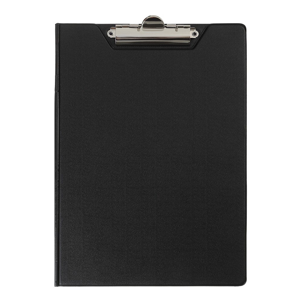 Клипборд-папка А4, PVC, чорний