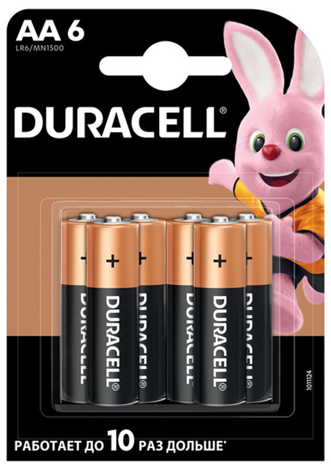 /Елемент живлення (батарейка) DURACELL LR6 (AA), 6шт/упак