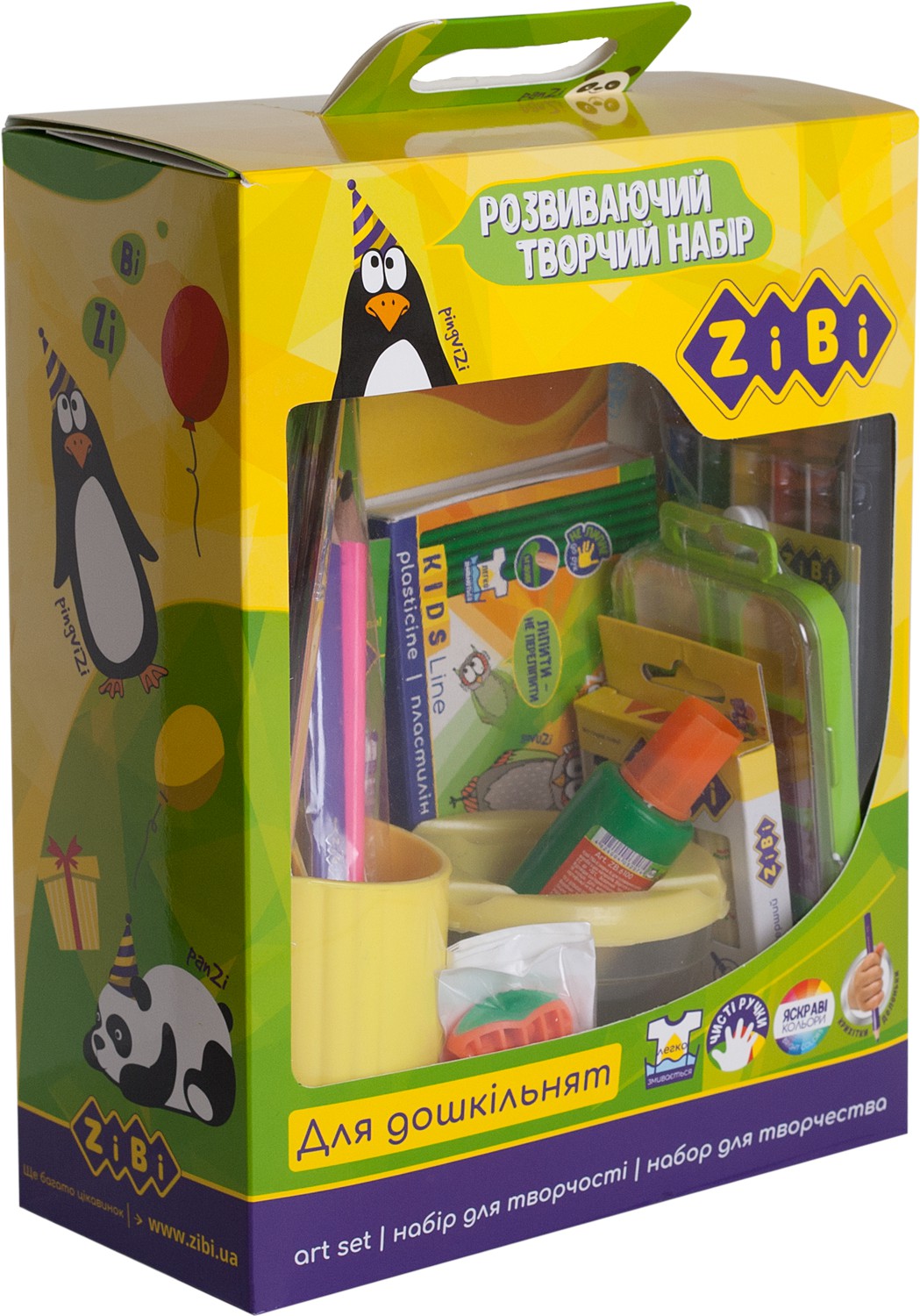 Розвиваючий творчий набір для дошкільнят.