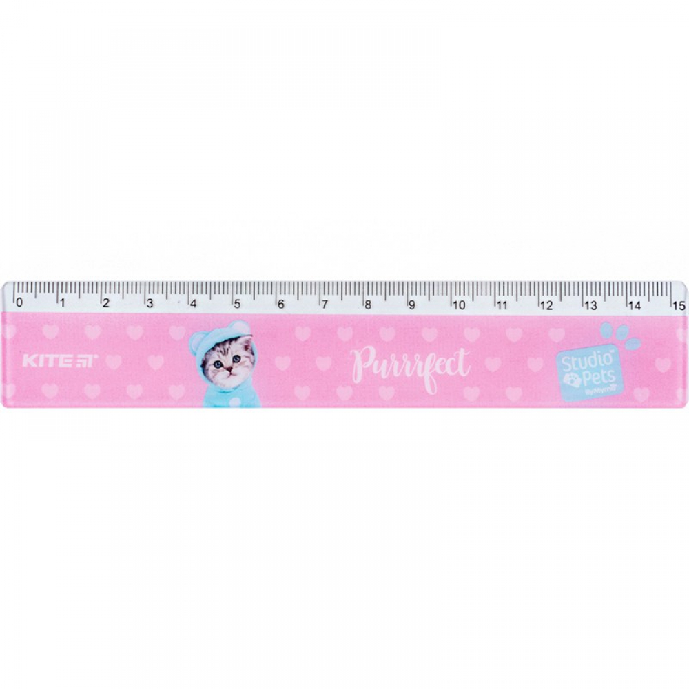 Лінійка пластикова, 15см SP