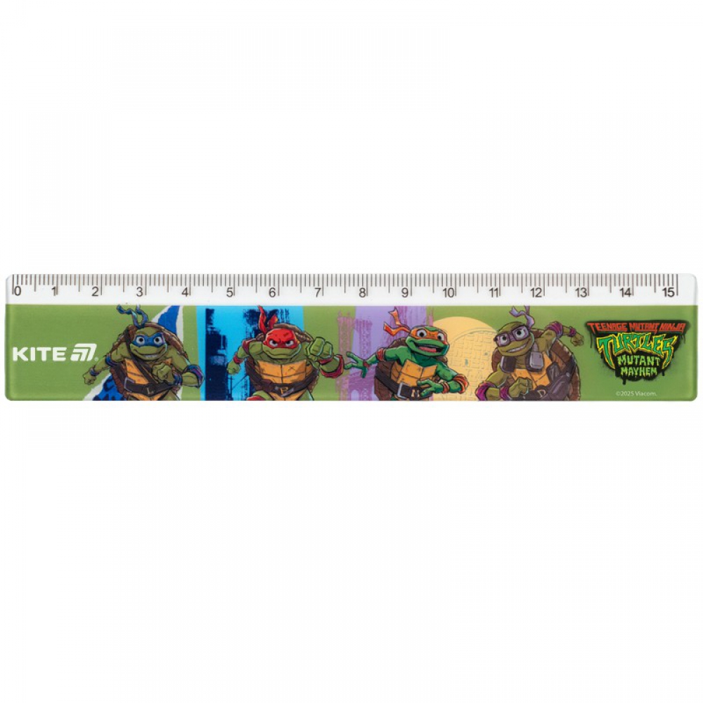 Лінійка пластикова, 15см NT