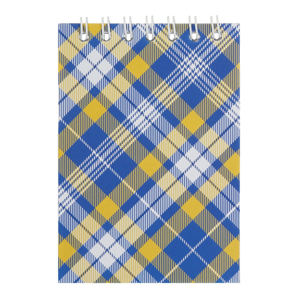 /Блокнот на пружині зверху, А-7, 48л., 