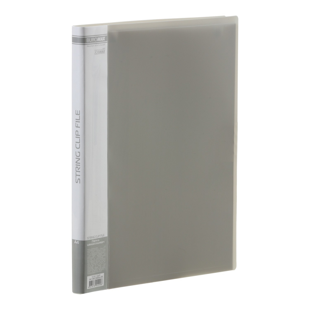 Папка A4 зі швидкозшивачем, JOBMAX, сірий