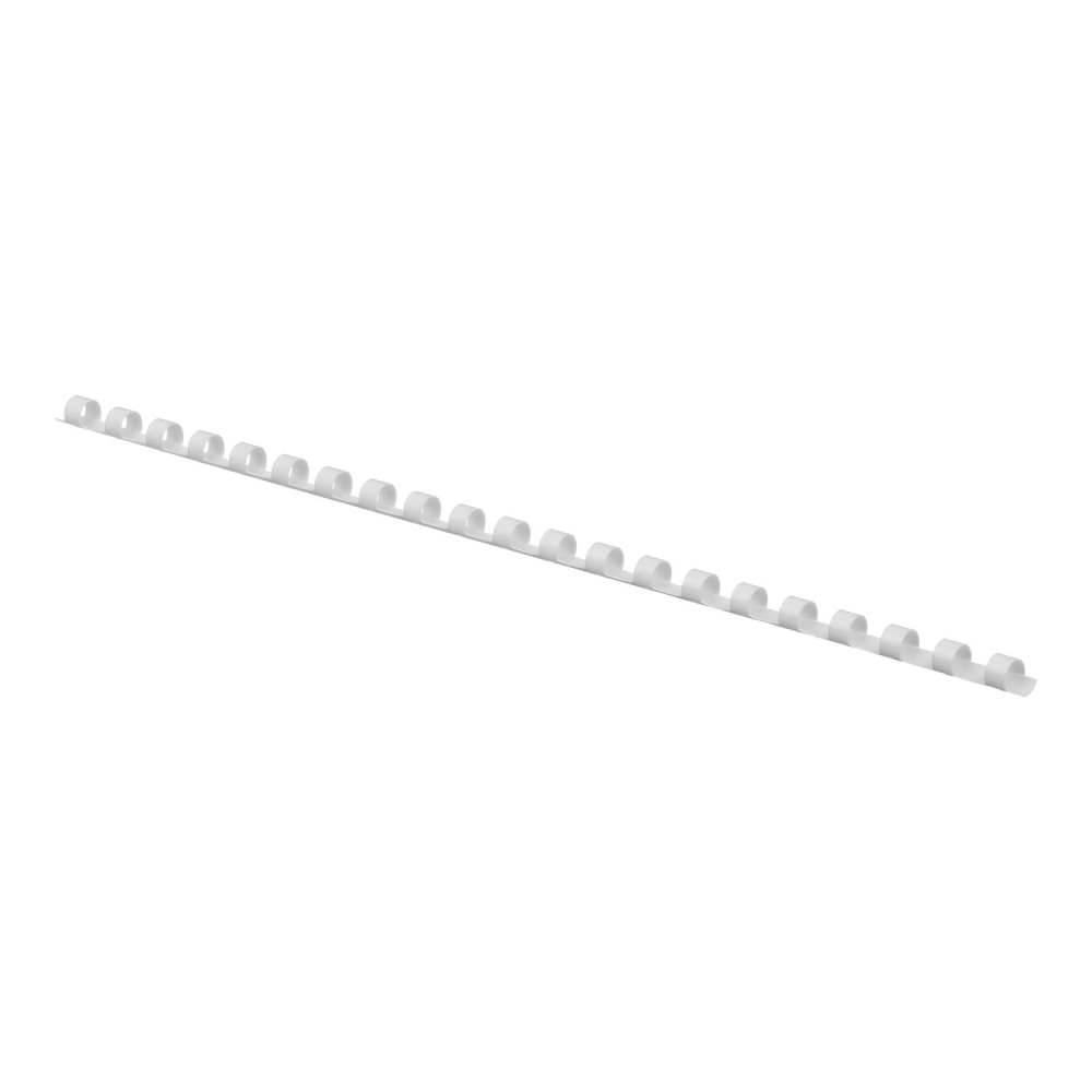 Пружина пластикова d 8мм, біла, 100 шт.