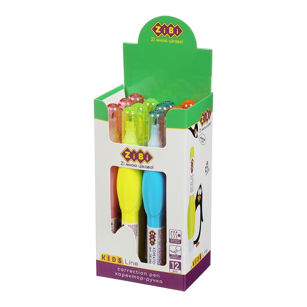 Коректор-ручка 5 мл, мет. кінчик