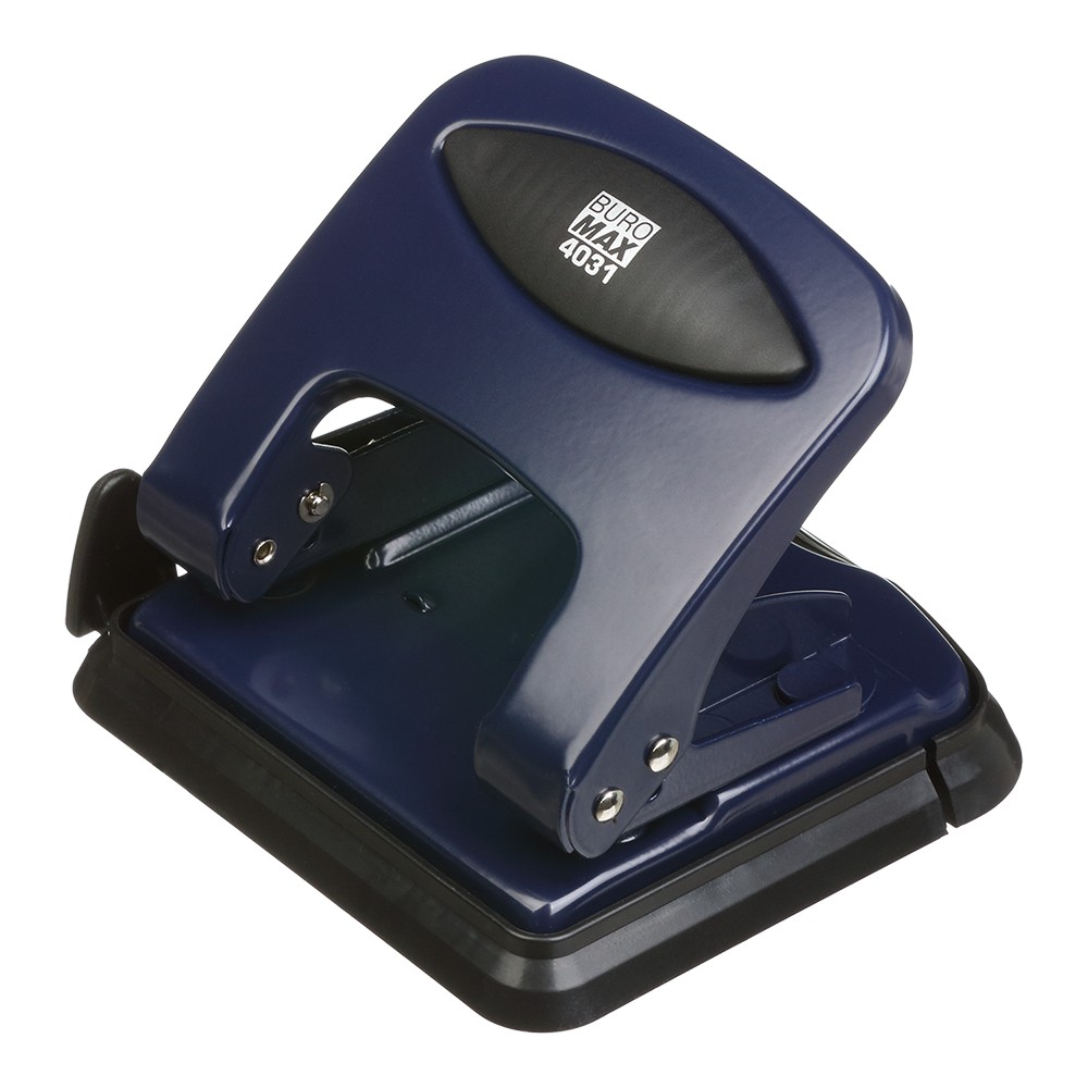 Діркопробивач металевий, (до 30арк.), синій