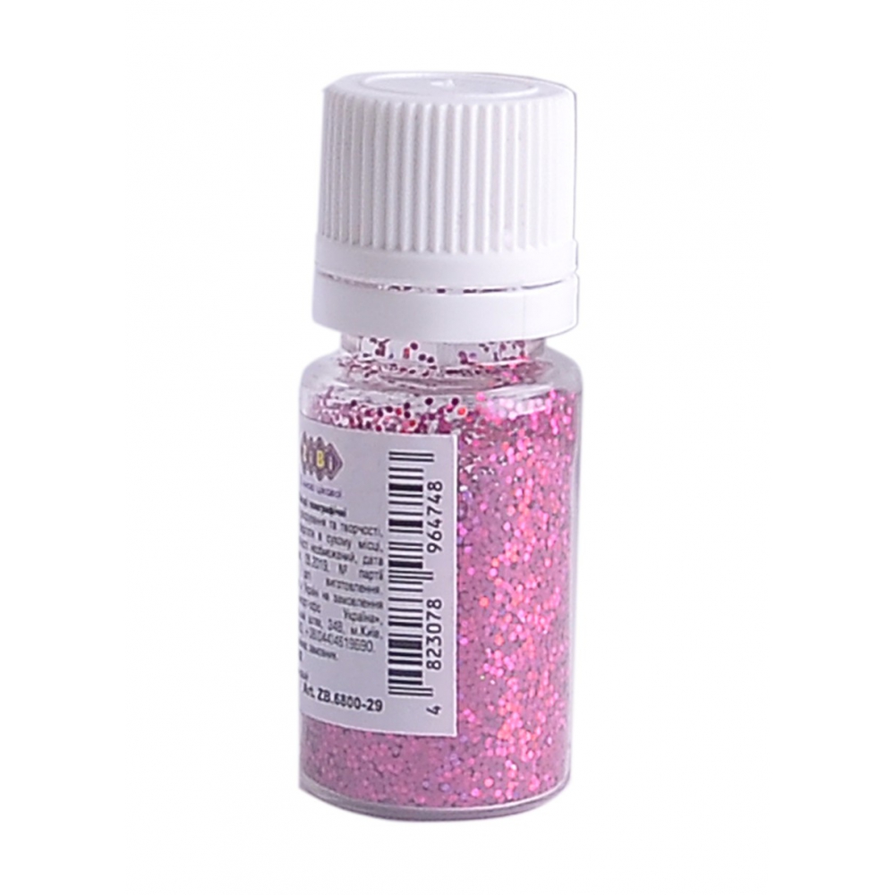 /Блискітки  (Гліттер) ГОЛОГРАФІЧНИЙ Малиновий 5г.
