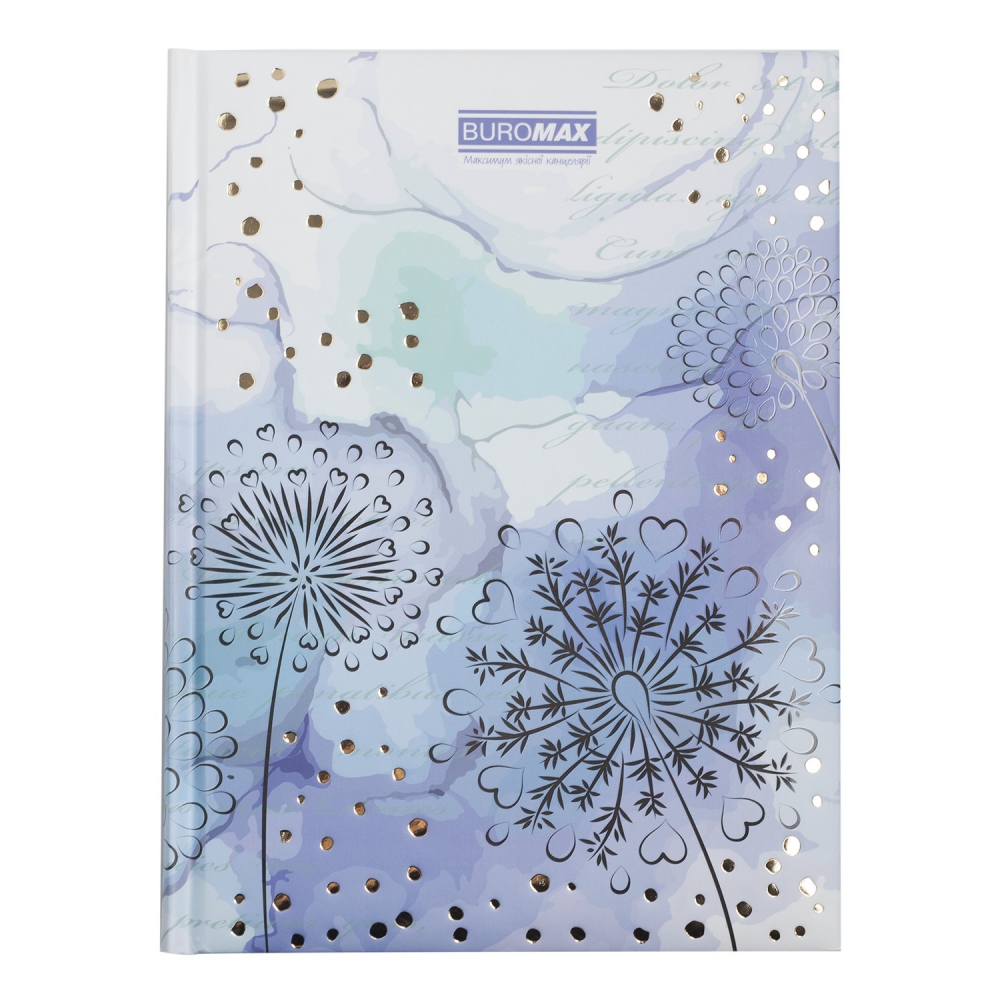 /Блокнот TRACERY, А-5, 80л., кл., тв. обкл., мат. лам. с поролоном, лавандовий