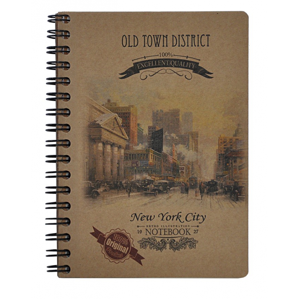 /Записна книжка KRAFT А6, 80 арк., клітинка