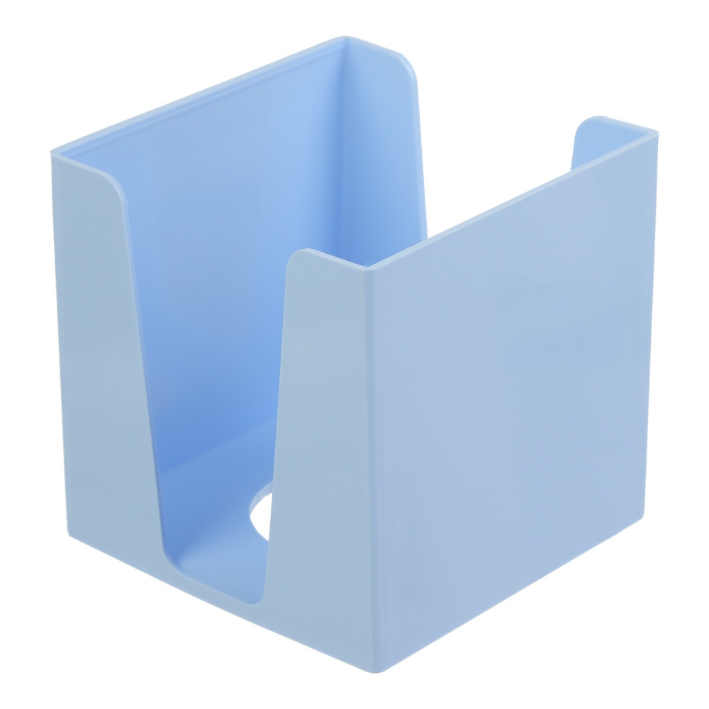 /Бокс для паперу 90х90х90мм, блакитний