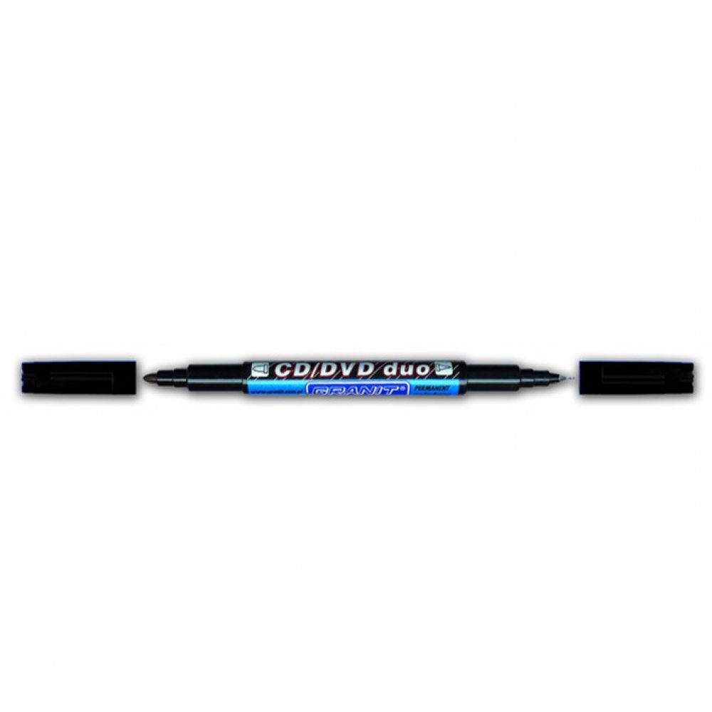 Маркер водостійкий CD-DVD DUO 830, чорний