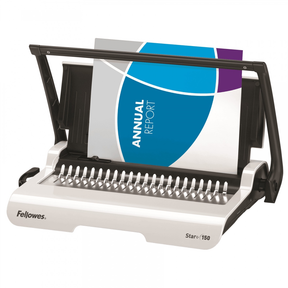 Брошурувальник STAR+ A4, ручн., перфор. 12 арк., зшив. 150 арк.