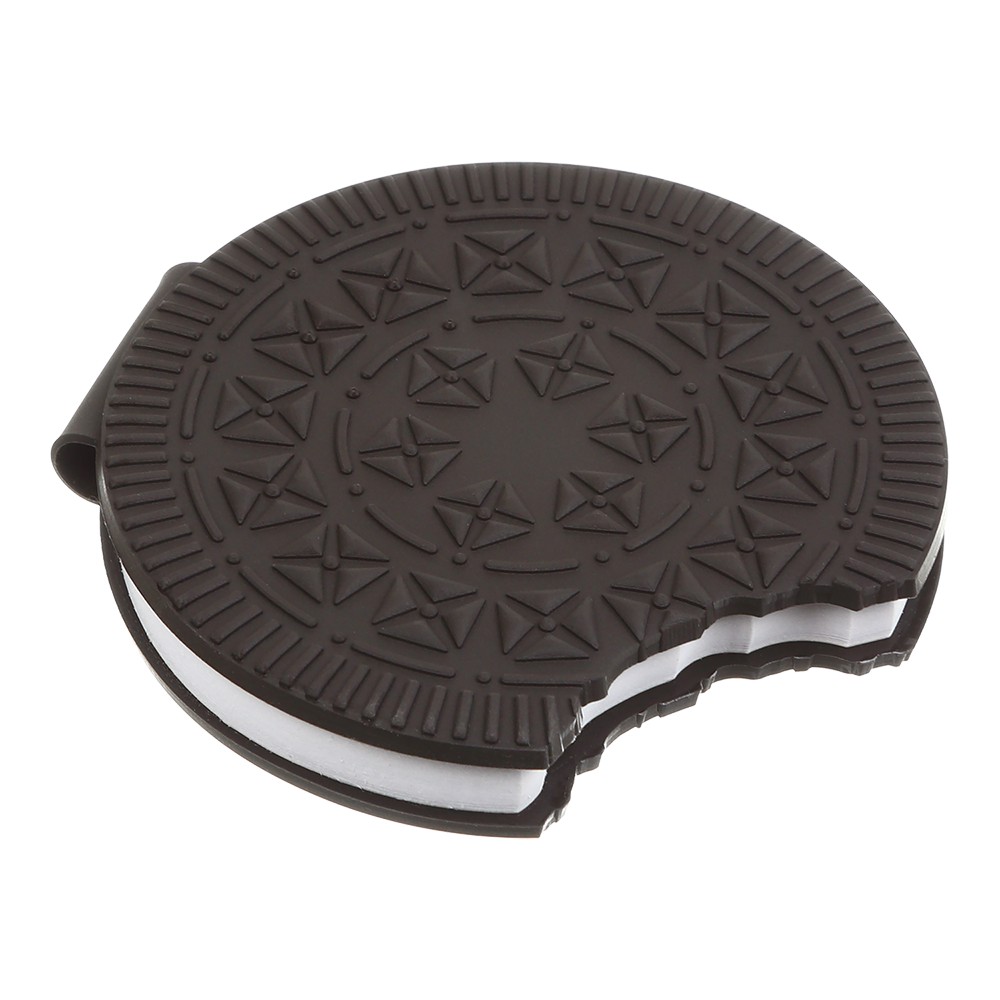 Блокнот CHOCOLATE COOKIE, 90х90мм, 80 арк., нелінований, ароматизована Soft touch обкладинка, KIDS L