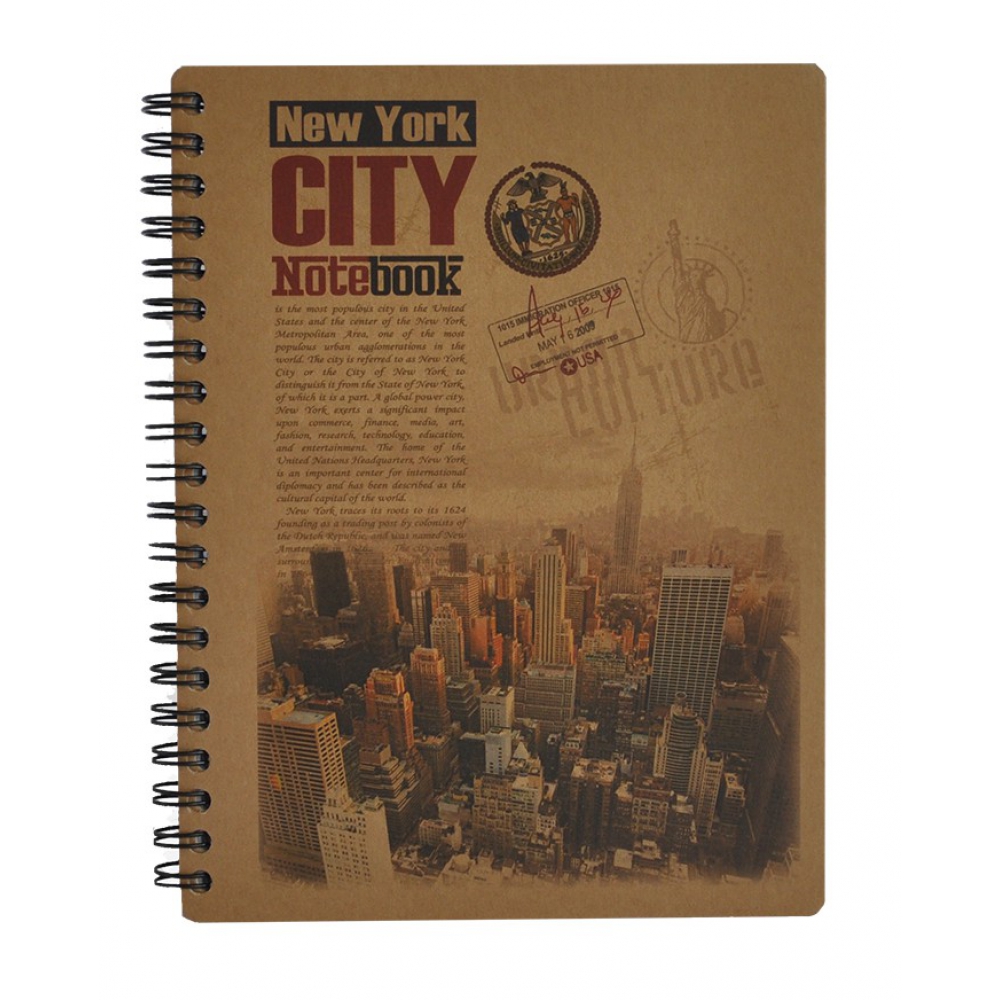 /Записна книжка KRAFT В6, 96 арк., біла, мікроперфорація