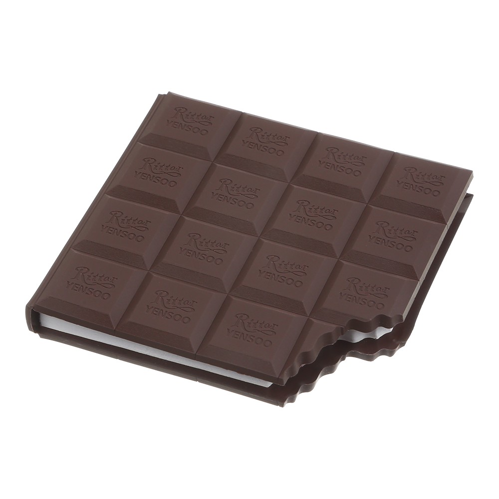 Блокнот CHOCOLATE, 100х87мм, 80 арк., нелінований, ароматизована Soft touch обкладинка, KIDS Line