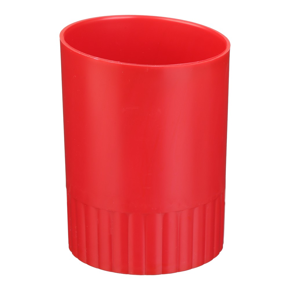 /Стакан пласт. для письмового приладдя JOBMAX, червоний