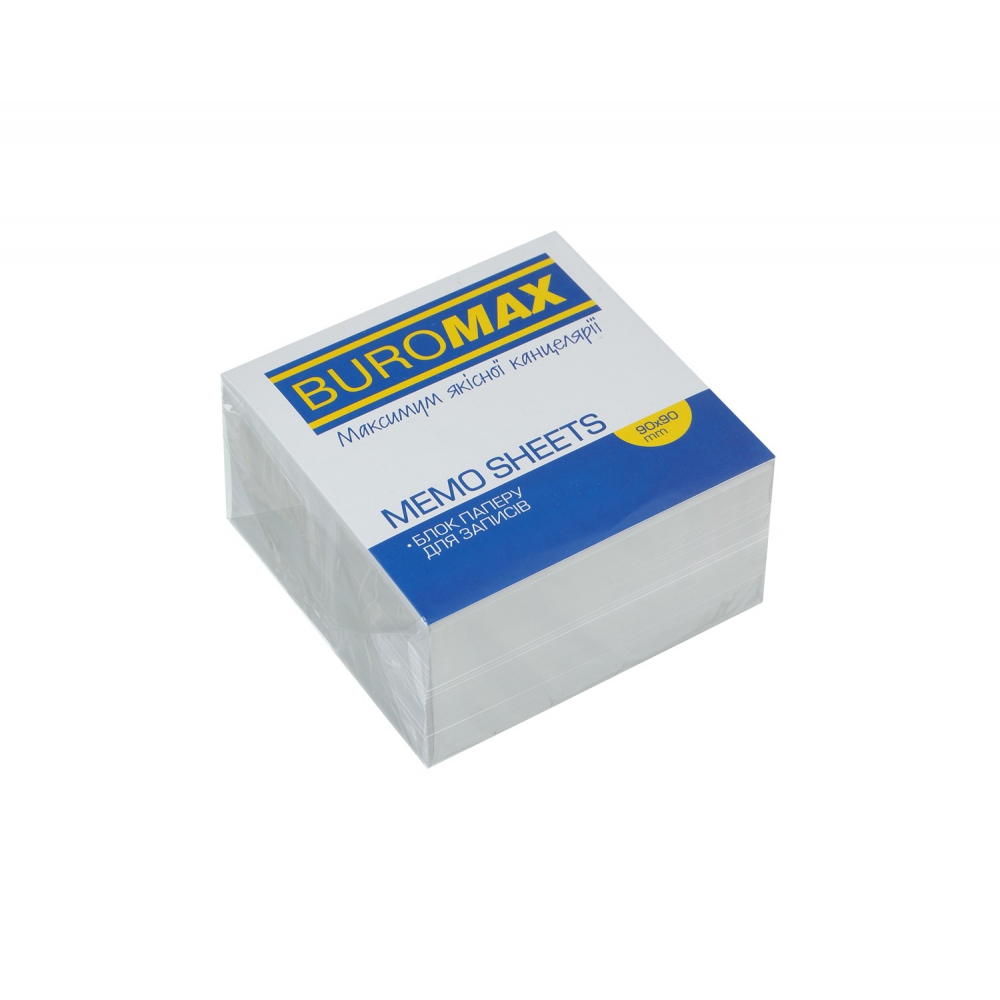 /Блок білого паперу для нотаток 90х90х50мм.,не скл.