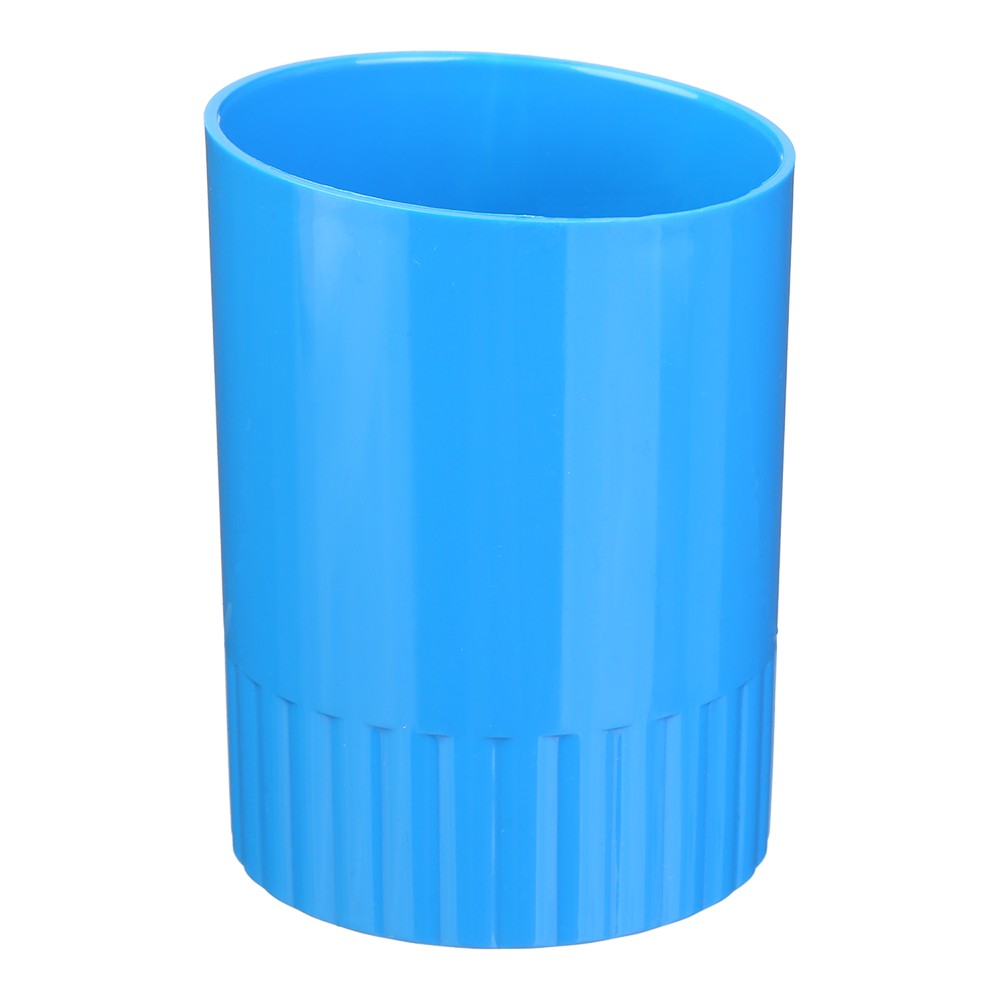 /Стакан пласт. для письмового приладдя JOBMAX, синій