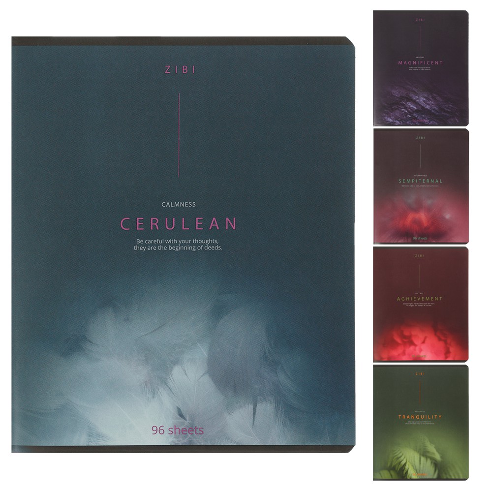 /Зошит учнівський загальний INSPIRATION, 96 арк., клітинка,  KIDS LINE