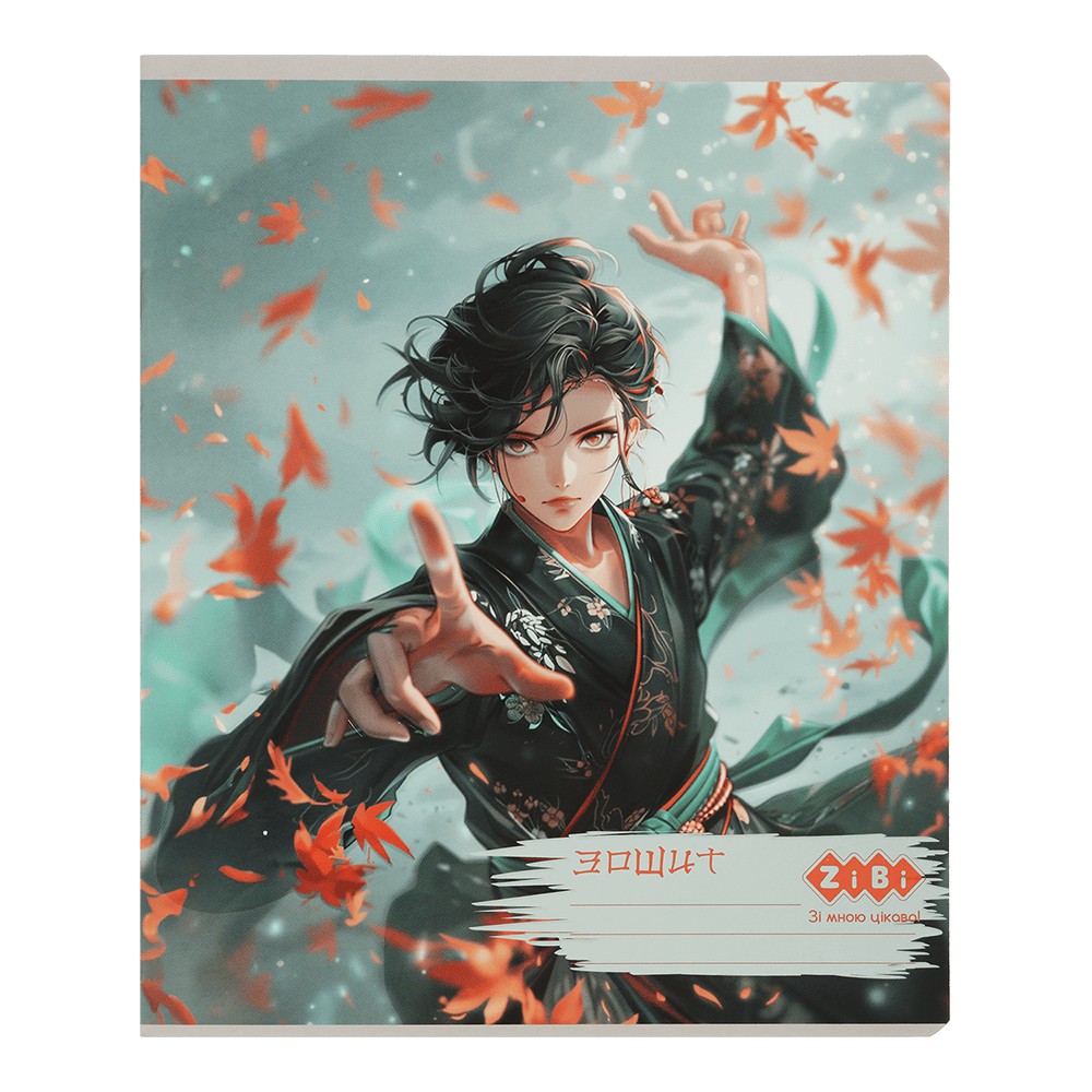 /Зошит учнівський загальний ANIME, 48 арк., клітинка, KIDS LINE