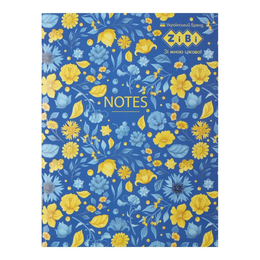 /Блокнот BRIGHT, 140х187мм, 32 арк., кліт., ітгр. обкл., структ. лак.+Уфлак, на скобі, KIDS Line, б