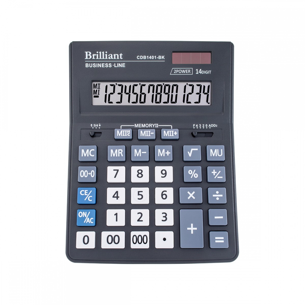 /Калькулятор Brilliant CDB1401-BK 14розр.